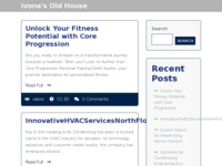 Frontpage screenshot for site: Ivona (http://www.houseivona.com)