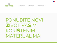 Frontpage screenshot for site: Neo Eco (http://www.neo-eco.hr)