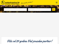 Frontpage screenshot for site: (http://www.zutestranice.hr)