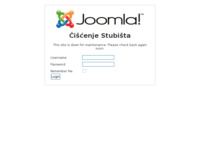 Frontpage screenshot for site: (http://www.ciscenje-stubista.com/)