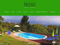 Frontpage screenshot for site: Ruralni turizam, Hrvatska, Property Nono (http://www.property-nono.com)