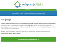 Slika naslovnice sjedišta: Adaptacija u Rijeci. (http://www.adaptacije-rijeka.com/)