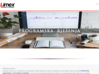 Slika naslovnice sjedišta: Limex (http://www.limex.hr)