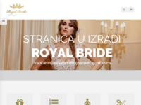 Frontpage screenshot for site: Royal Bride vjenčanice (http://vjencanice.com.hr/)