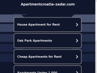 Frontpage screenshot for site: (http://www.apartmentcroatia-zadar.com)