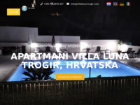 Frontpage screenshot for site: Ljetovanje u Trogiru Hrvatska Villa Luna Čiovo (http://www.villaluna-trogir.com)