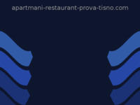 Frontpage screenshot for site: (http://www.apartmani-restaurant-prova-tisno.com/)