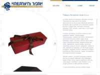 Frontpage screenshot for site: Tiskara Kreativni tisak (http://www.kreativni-tisak.hr)