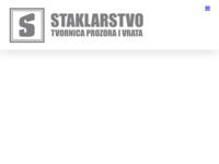 Frontpage screenshot for site: Staklarstvo - tvornica - PVC stolarija - ALU stolarija, proizvodnja prozora i vrata (http://www.staklarstvo.hr/)