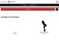 Frontpage screenshot for site: Ljubavni-oglasnik.net : Osobni kontakti (http://ljubavni-oglasnik.net)