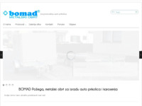 Frontpage screenshot for site: Bomad - metalski obrt (http://auto-dijelovi.com/)