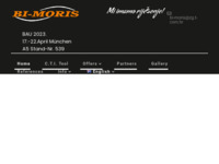 Frontpage screenshot for site: (http://www.bi-moris.hr)