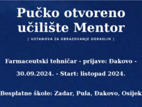 Frontpage screenshot for site: (http://www.uciliste-mentor.hr)