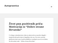 Frontpage screenshot for site: Autopraonica Zagreb (http://www.autopraonica.com.hr)