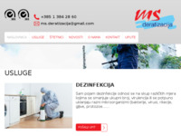 Frontpage screenshot for site: MS deratizacija (http://www.ms-deratizacija.hr)