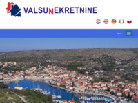 Frontpage screenshot for site: (http://www.valsun-nekretnine.hr)