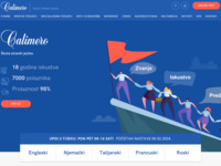 Frontpage screenshot for site: Calimero jezici zadar - škola stranih jezika zadar (http://www.calimerojezici.hr/)