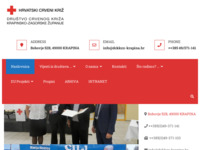 Slika naslovnice sjedišta: Društvo Crvenog križa Krapinsko-zagorske županije (http://www.dckkzz-krapina.hr)