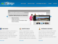 Frontpage screenshot for site: (http://www.d-design.hr)