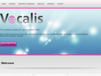 Frontpage screenshot for site: (http://www.vocalis.hr/)