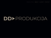 Frontpage screenshot for site: DD Produkcija (http://www.ddprodukcija.hr/)