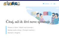 Frontpage screenshot for site: (http://www.ucionica.hr/)