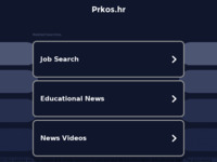 Frontpage screenshot for site: Prkos vl. Mihaela Jurković (http://prkos.hr)