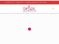 Frontpage screenshot for site: (http://www.zdravljak-srsek.hr)