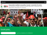 Frontpage screenshot for site: SAMOSTALNI SINDIKAT ENERGETIKE, KEMIJE I NEMETALA HRVATSKE (http://www.ekn.hr)