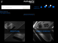 Frontpage screenshot for site: Futura IT (http://www.futura-it.hr)