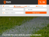 Frontpage screenshot for site: e-Tours turistička agencija (http://www.etours.hr)
