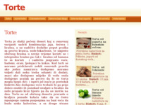 Frontpage screenshot for site: Torte (http://www.torte.com.hr)