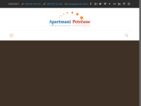 Frontpage screenshot for site: Apartmani Petrčane, Zadar (http://www.drago-petrcani.com)