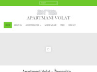 Frontpage screenshot for site: Apartmani Volat - Živogošće (http://zivogosce.com.hr/)