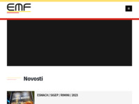 Frontpage screenshot for site: EMF-servis (http://www.emfservis.hr)