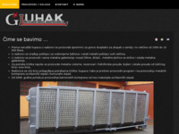 Frontpage screenshot for site: (http://bravarija-gluhak.hr/)