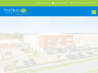 Frontpage screenshot for site: Dom umirovljenika Vita Nova Bjelovar (http://vitanova.hr/)