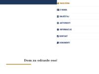 Frontpage screenshot for site: (http://www.dom-jalzabet.hr)