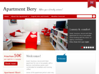 Frontpage screenshot for site: (http://apartment-bery.hr)