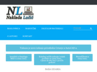 Frontpage screenshot for site: (http://www.naklada-lucic.hr)