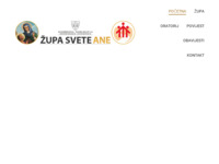 Frontpage screenshot for site: Župa sv. Ane - Rudeš (http://www.zupa-svana.com/)