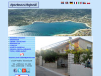Frontpage screenshot for site: (http://www.apartmani-bojanic.hr/)