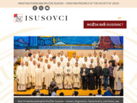 Frontpage screenshot for site: Isusovci - Družba Isusova (http://www.isusovci.hr)