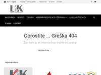 Frontpage screenshot for site: Limarija i krovopokrivanje - specijalizirani časopis za završne radove u graditeljstvu (http://www.limarija-i-krovopokrivanje.com.hr/wp/)
