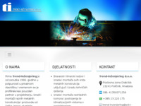 Frontpage screenshot for site: Trend inženjering d.o.o. Zadar (http://www.trend-ing.hr)