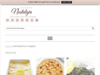 Frontpage screenshot for site: (http://www.free-old-time-cooking-recipes.com/ethnic-recipes/croatian-recipes)