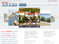 Frontpage screenshot for site: Pansion Metajna - Sobe Metajna otok Pag - Pansion Krešo (http://www.kresometajna.com/)