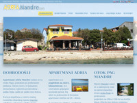 Frontpage screenshot for site: (http://www.adriamandre.com/)