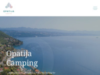 Frontpage screenshot for site: (http://www.rivijera-opatija.hr)