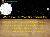 Slika naslovnice sjedišta: Astrologija - Slaven Slobodnjak (http://www.apotelesma-astrologija.hr)